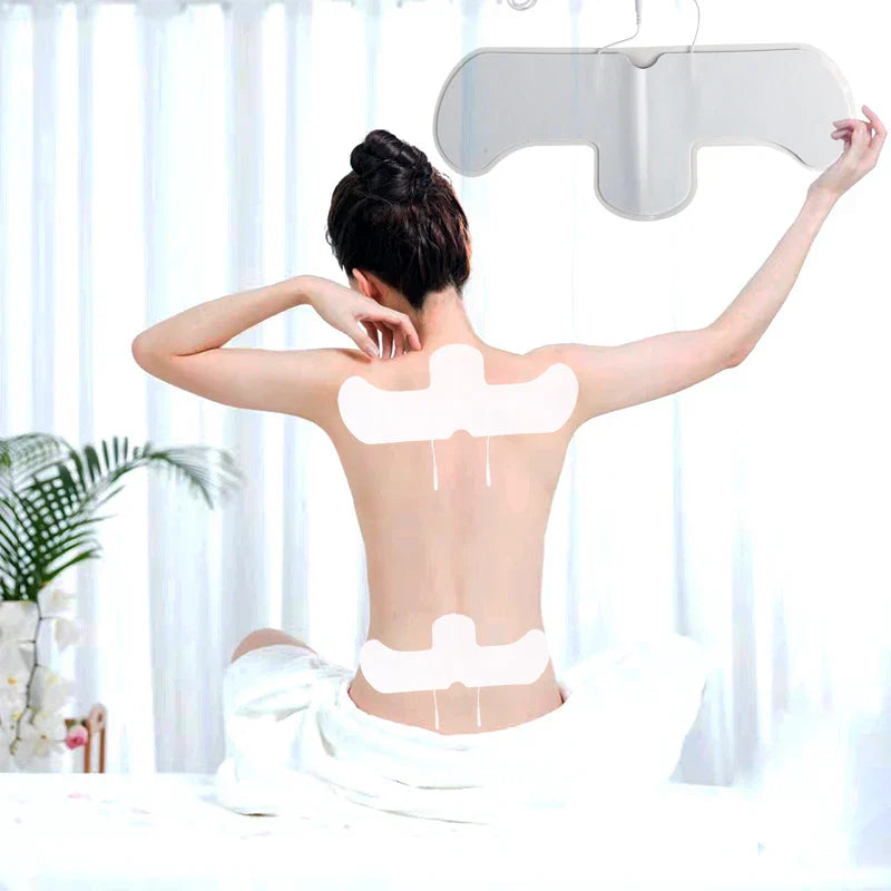 EMS TENS Electrode Pads Self-Adhesive 4pcs White-3