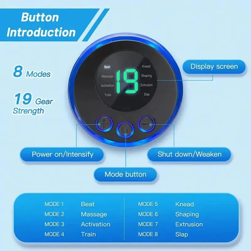 Electric Foot Massager Stimulation Pad Pressure Relief-3
