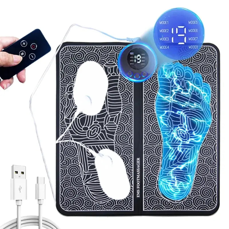 Electric Foot Massager Stimulation Pad Pressure Relief-1