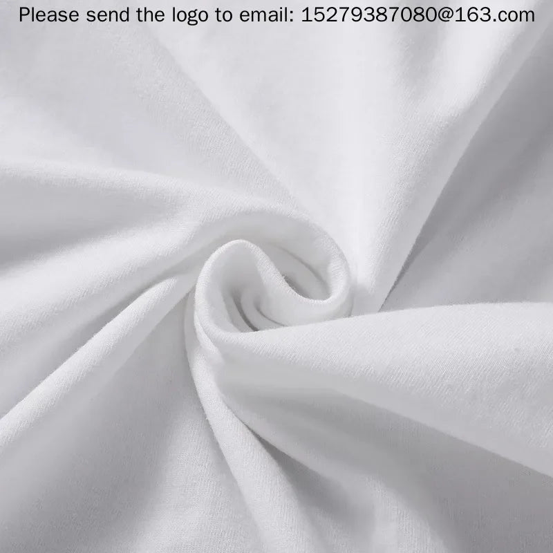 Men and women can add free image copy to cotton long sleeved T-shirts without logos or image design, and customize unisex T-shir