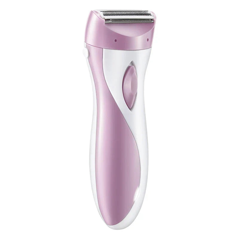 USB Rechargeable Womenโs Electric Razor Full-Body Hair Removal Pink-1