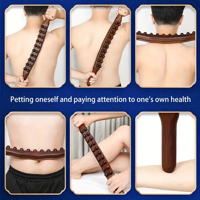 Double Row 20-Bead Massage Stick-4