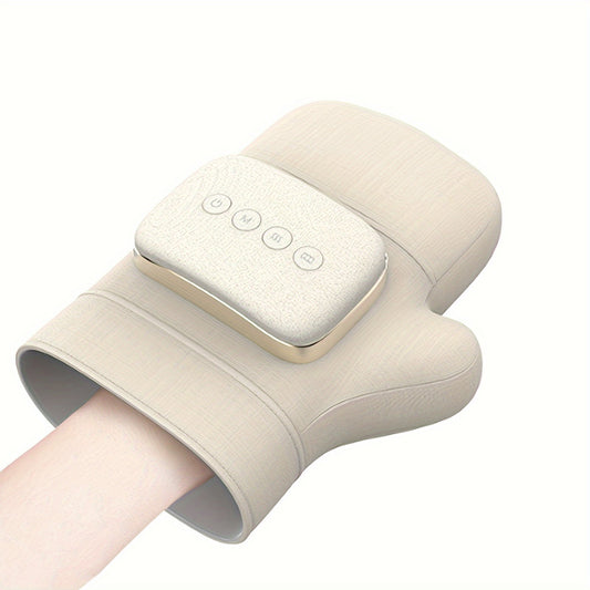 Wireless Electric Hand Massager with Compression & Kneading(White)-0