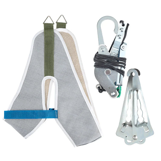 Over-Door Hanging Neck Traction Kit Adjustable Cervical Stretcher Green-0